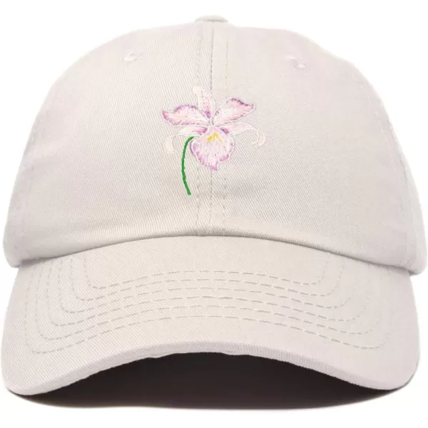 DALIX Orchid Hat Womens Floral Baseball Cap