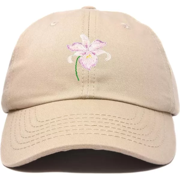 DALIX Orchid Hat Womens Floral Baseball Cap