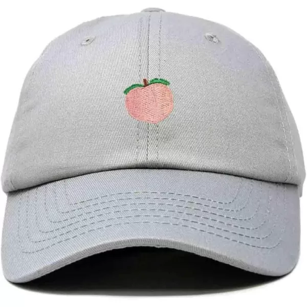 DALIX Peach Embroidered Dad Cap Cotton Baseball Hat Women