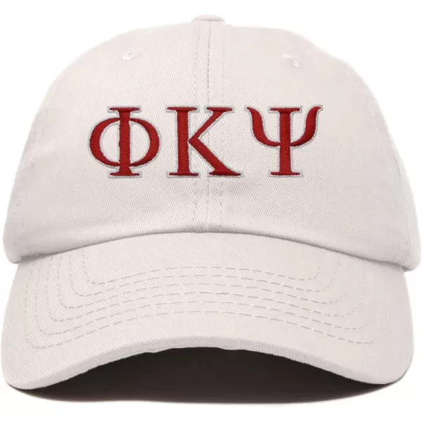 DALIX Phi Kappa Psi Greek Letters Ball Cap Embroidered Hat