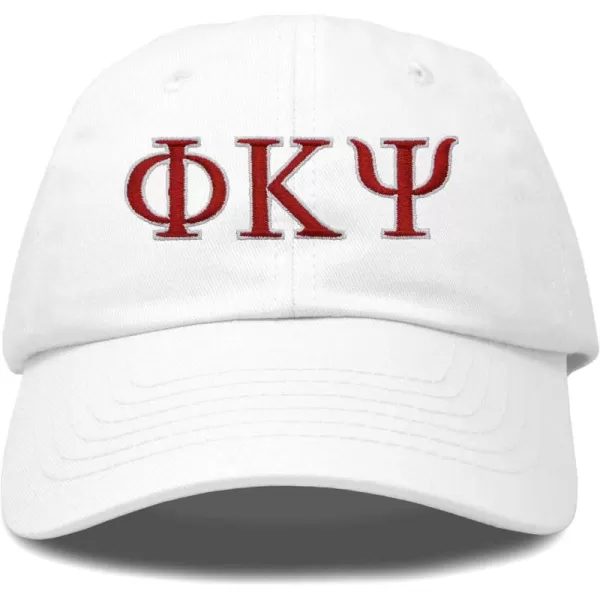 DALIX Phi Kappa Psi Greek Letters Ball Cap Embroidered Hat