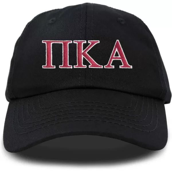 DALIX Pi Kappa Alpha Greek Letters Ball Cap Embroidered Hat