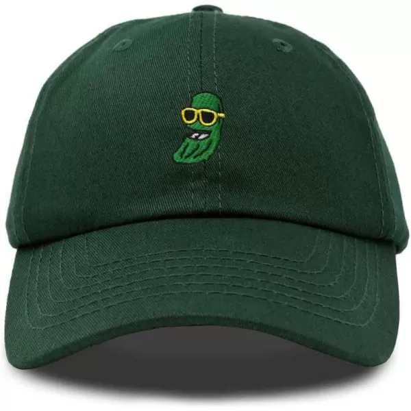 DALIX Pickle Dude Cap Embroidered Mens Cotton Baseball Hat