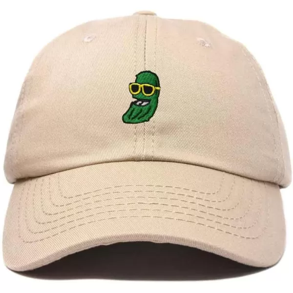 DALIX Pickle Dude Cap Embroidered Mens Cotton Baseball Hat