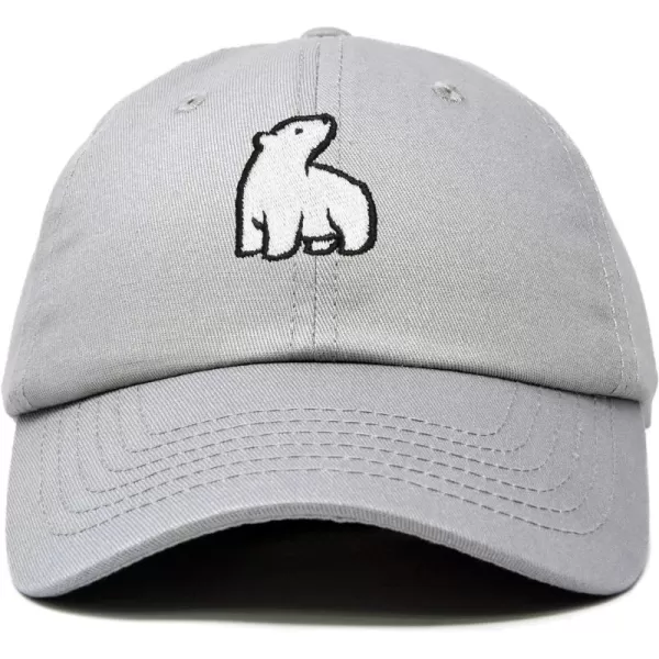 DALIX Polar Bear Embroidery Dad Hat Baseball Cap Mens Womens