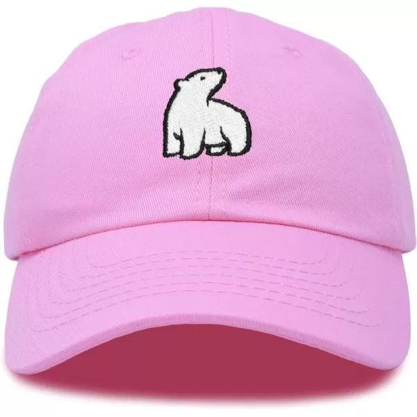 DALIX Polar Bear Embroidery Dad Hat Baseball Cap Mens Womens