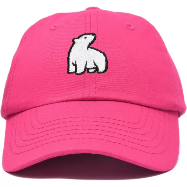 DALIX Polar Bear Embroidery Dad Hat Baseball Cap Mens Womens