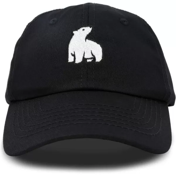 DALIX Polar Bear Embroidery Dad Hat Baseball Cap Mens Womens