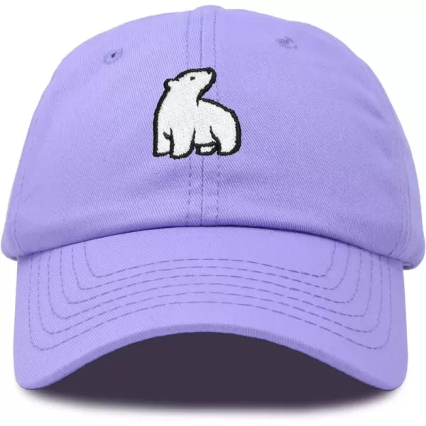 DALIX Polar Bear Embroidery Dad Hat Baseball Cap Mens Womens