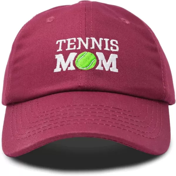 DALIX Premium Cap Tennis Mom Hat for Women Hats and Caps