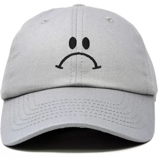 DALIX Sad Face Hat Mens Womens Sadface Frowning Baseball Cap