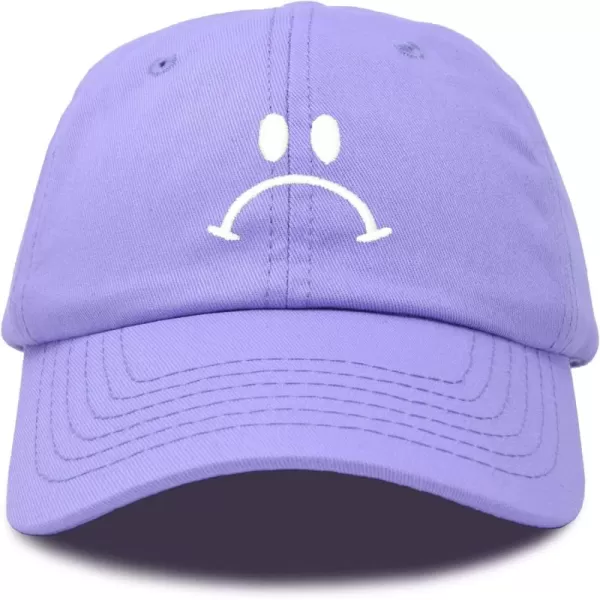 DALIX Sad Face Hat Mens Womens Sadface Frowning Baseball Cap