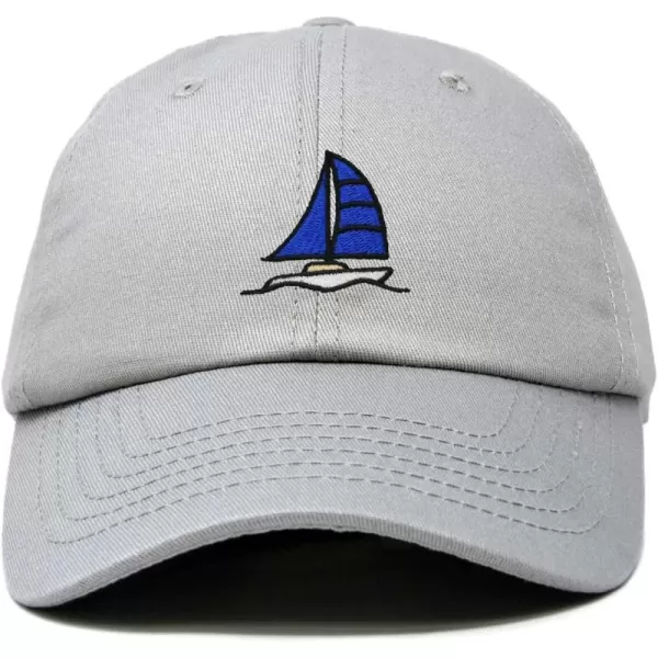 DALIX Sailboat Hat Embroidered Cotton Baseball Dad Cap Men