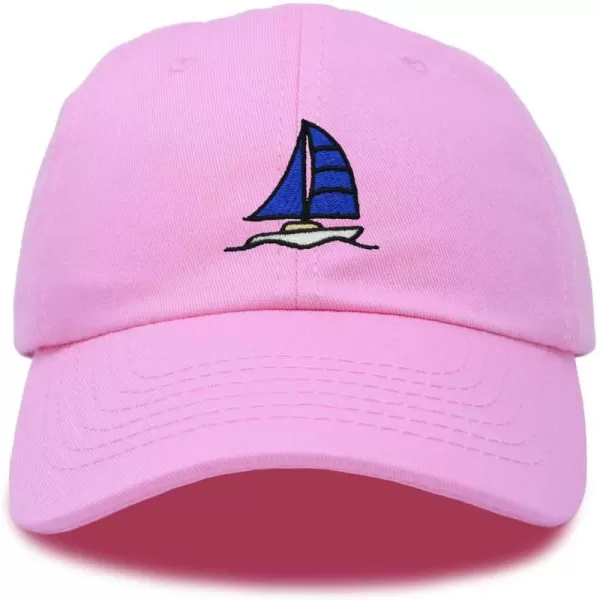 DALIX Sailboat Hat Embroidered Cotton Baseball Dad Cap Men