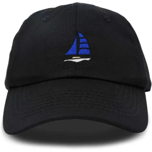 DALIX Sailboat Hat Embroidered Cotton Baseball Dad Cap Men