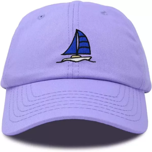 DALIX Sailboat Hat Embroidered Cotton Baseball Dad Cap Men