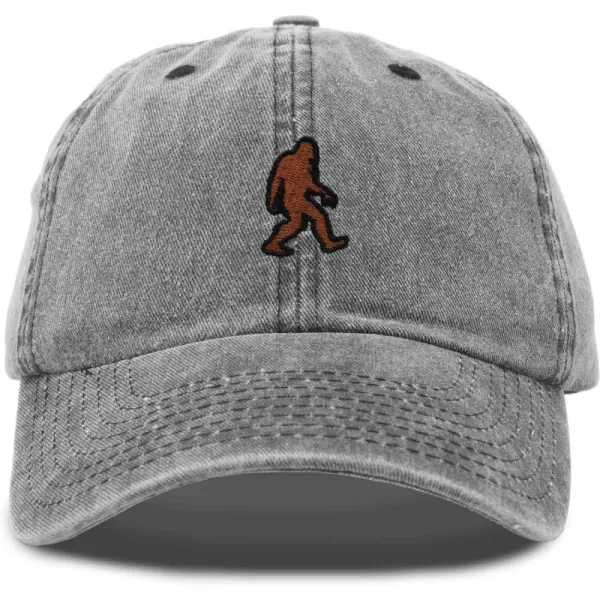 DALIX Sasquatch Embroidered Cap Cotton Baseball Summer Cool Dad Hat Mens