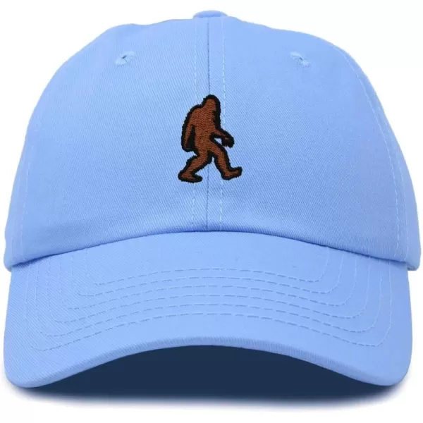 DALIX Sasquatch Embroidered Cap Cotton Baseball Summer Cool Dad Hat Mens