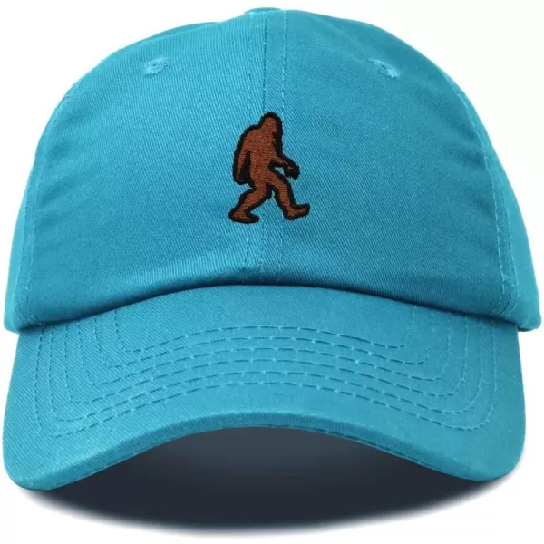 DALIX Sasquatch Embroidered Cap Cotton Baseball Summer Cool Dad Hat Mens