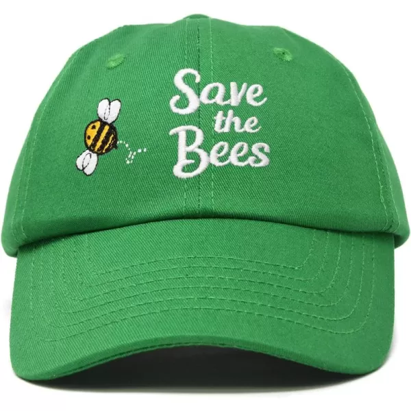 DALIX Save The Bees Baseball Cap Dad Hat Embroidered Women Girls