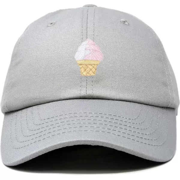 DALIX Soft Serve Ice Cream Hat Cotton Baseball Cap