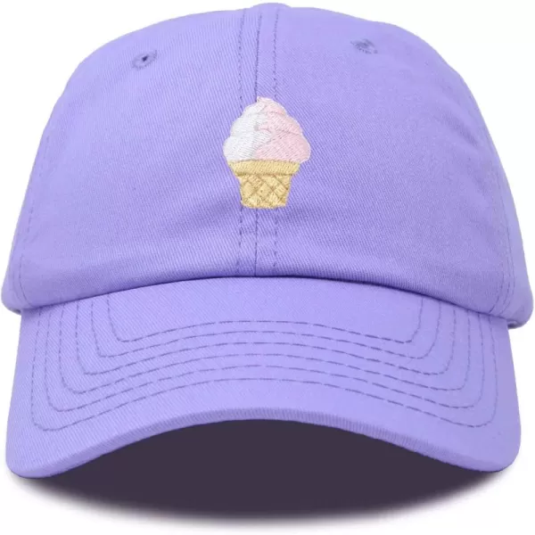 DALIX Soft Serve Ice Cream Hat Cotton Baseball Cap
