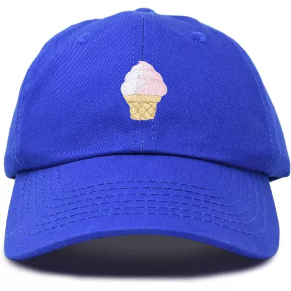 DALIX Soft Serve Ice Cream Hat Cotton Baseball Cap