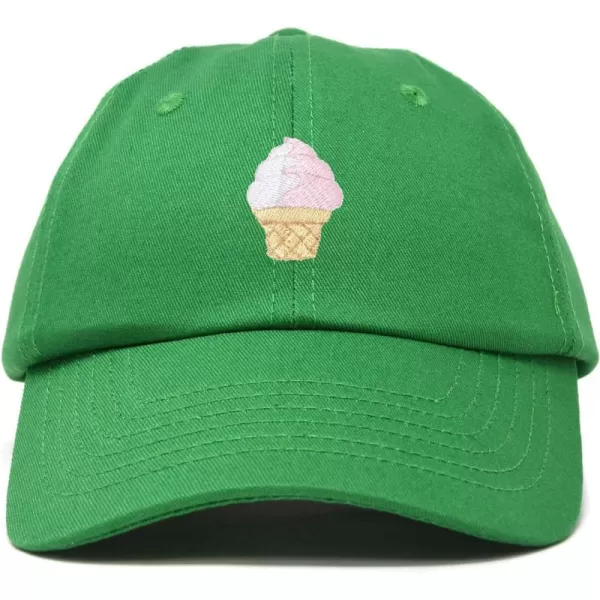 DALIX Soft Serve Ice Cream Hat Cotton Baseball Cap