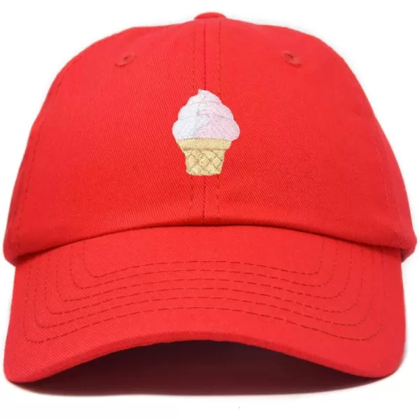 DALIX Soft Serve Ice Cream Hat Cotton Baseball Cap