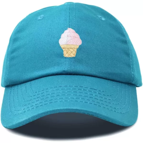 DALIX Soft Serve Ice Cream Hat Cotton Baseball Cap