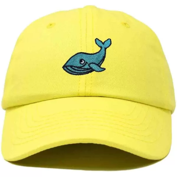 DALIX Whale Embroidered Dad Hat Cotton Baseball Cap Women