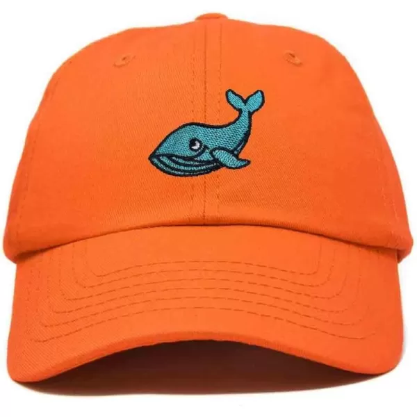 DALIX Whale Embroidered Dad Hat Cotton Baseball Cap Women