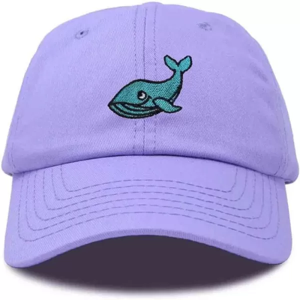 DALIX Whale Embroidered Dad Hat Cotton Baseball Cap Women