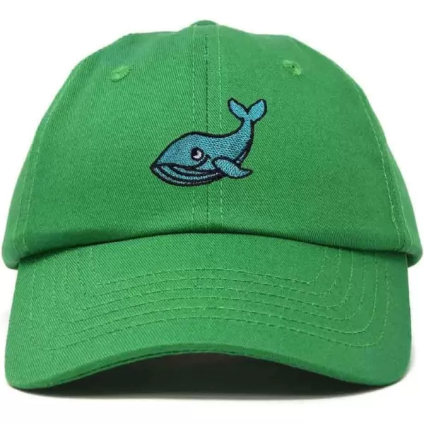DALIX Whale Embroidered Dad Hat Cotton Baseball Cap Women