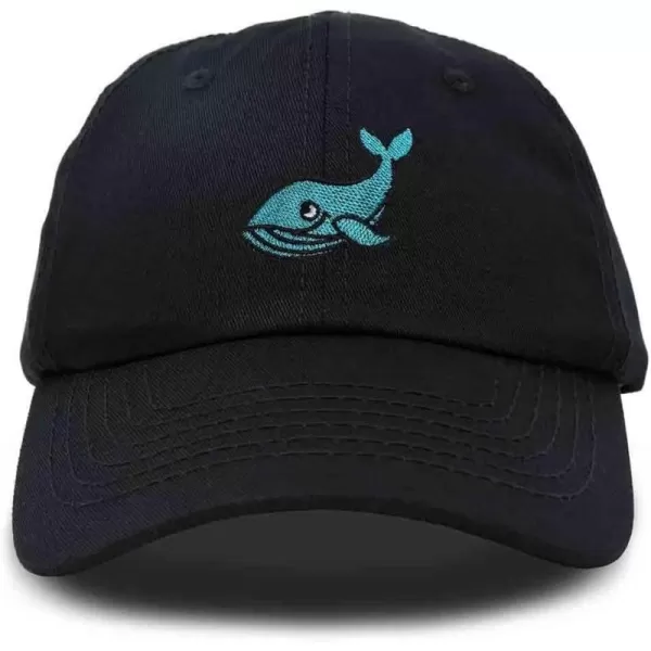 DALIX Whale Embroidered Dad Hat Cotton Baseball Cap Women