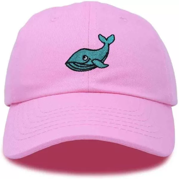 DALIX Whale Embroidered Dad Hat Cotton Baseball Cap Women