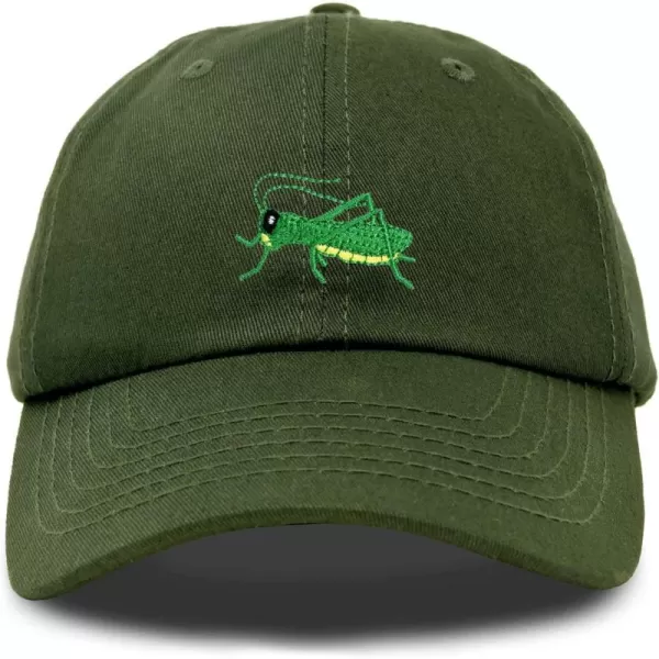 Nature Outdoors Grasshopper Baseball Cap Embroidered Hat