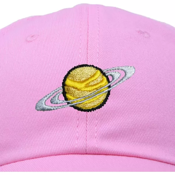 DALIX Embroidered Saturn Baseball Cap Cotton Dad Hat Men
