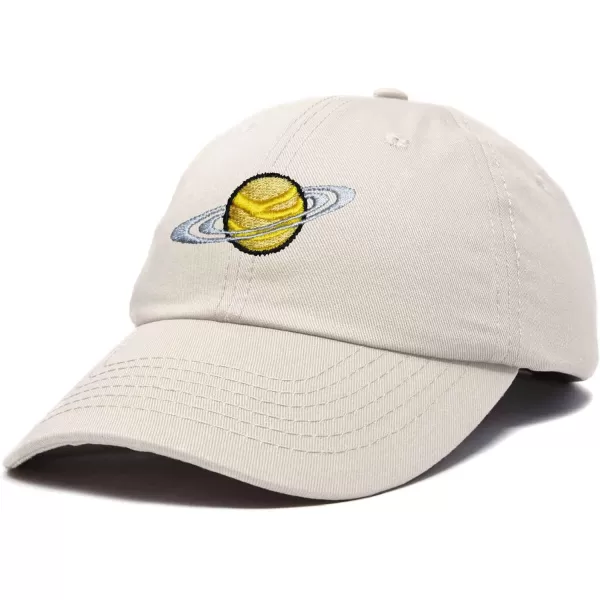 DALIX Embroidered Saturn Baseball Cap Cotton Dad Hat Men