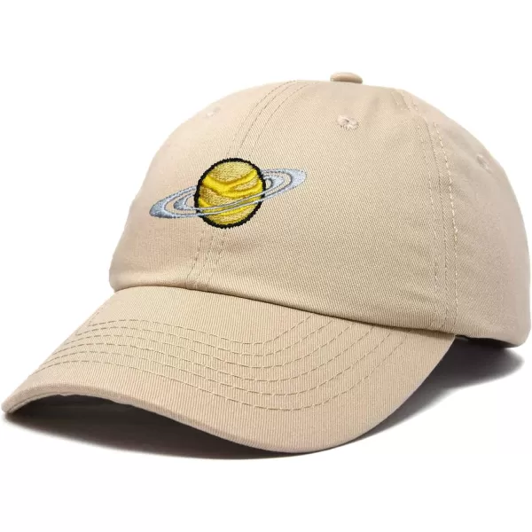 DALIX Embroidered Saturn Baseball Cap Cotton Dad Hat Men