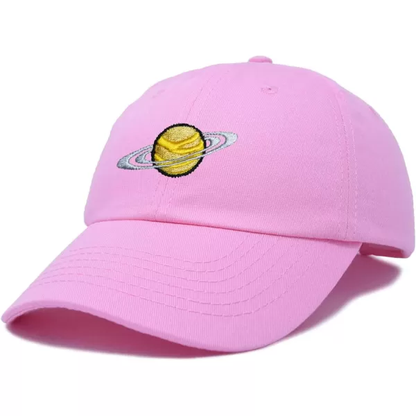 DALIX Embroidered Saturn Baseball Cap Cotton Dad Hat Men