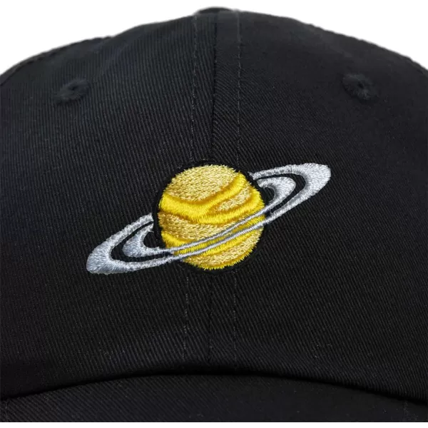 DALIX Embroidered Saturn Baseball Cap Cotton Dad Hat Men