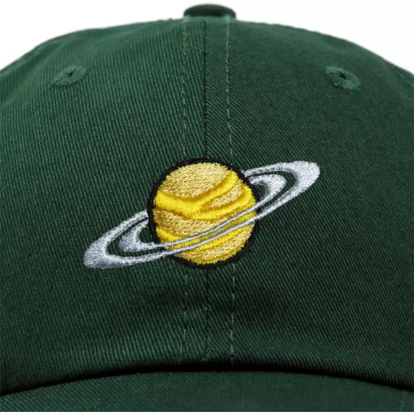 DALIX Embroidered Saturn Baseball Cap Cotton Dad Hat Men