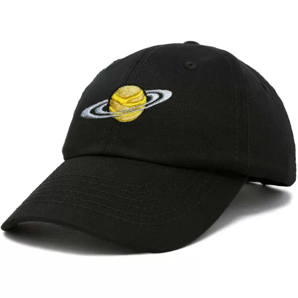 DALIX Embroidered Saturn Baseball Cap Cotton Dad Hat Men