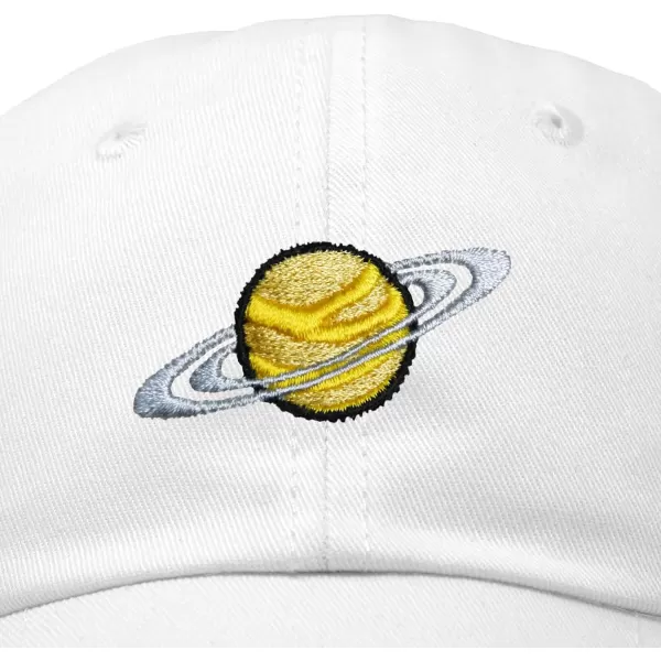DALIX Embroidered Saturn Baseball Cap Cotton Dad Hat Men