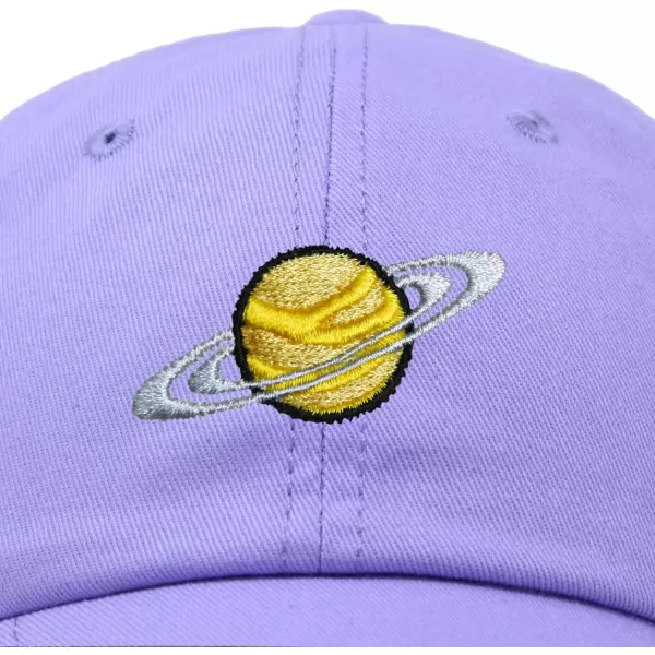 DALIX Embroidered Saturn Baseball Cap Cotton Dad Hat Men