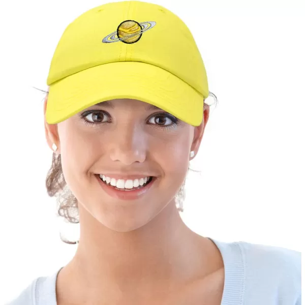 DALIX Embroidered Saturn Baseball Cap Cotton Dad Hat Men