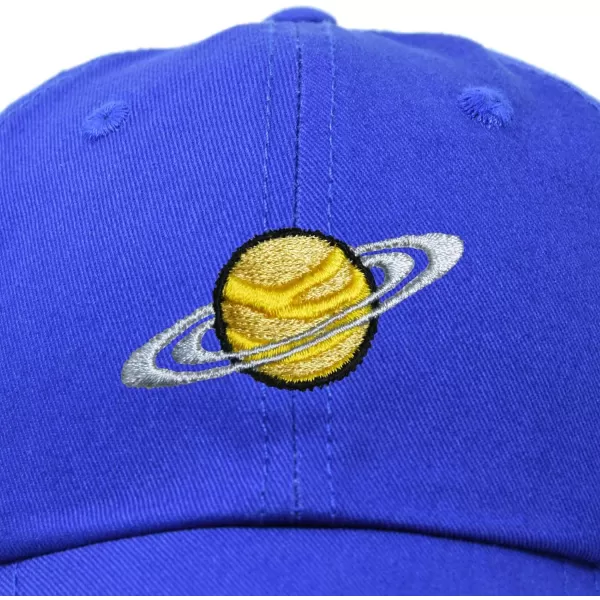 DALIX Embroidered Saturn Baseball Cap Cotton Dad Hat Men
