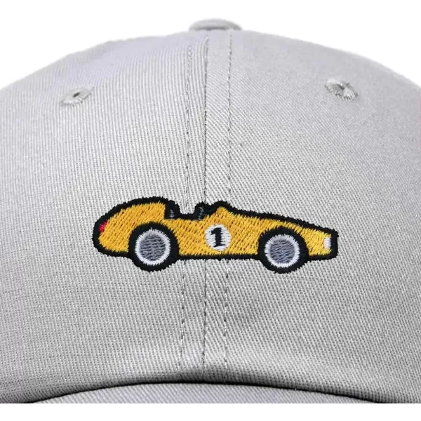DALIX Race Car Embroidered Dad Cap Classic Cotton Baseball Hat Mens