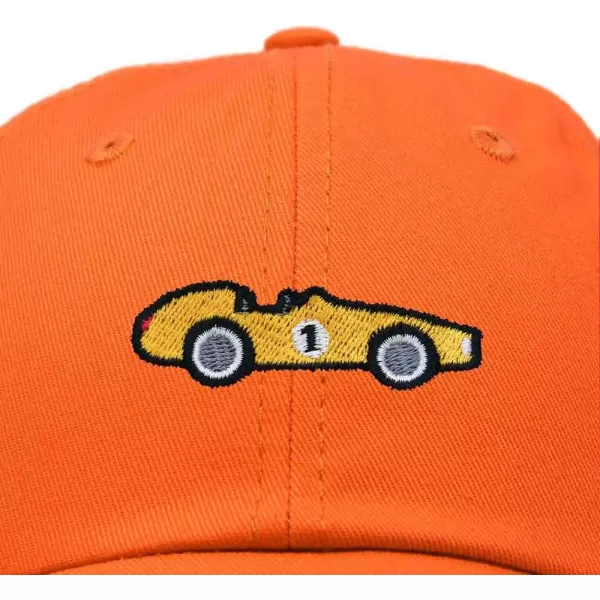 DALIX Race Car Embroidered Dad Cap Classic Cotton Baseball Hat Mens
